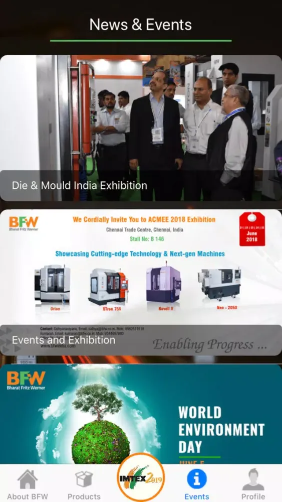 BFW Bharat Fritz Werner Screenshots