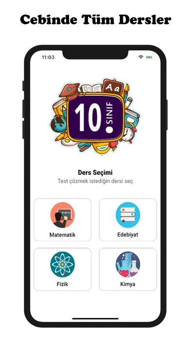 Скриншоты 10.Sınıf Tüm Dersler