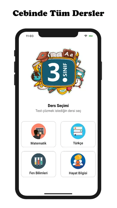 3.Sınıf Tüm Dersler स्क्रीनशॉट