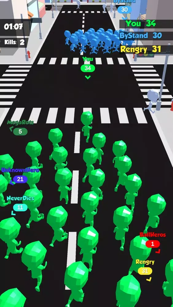 Capturas de pantalla de Crowded City Chase