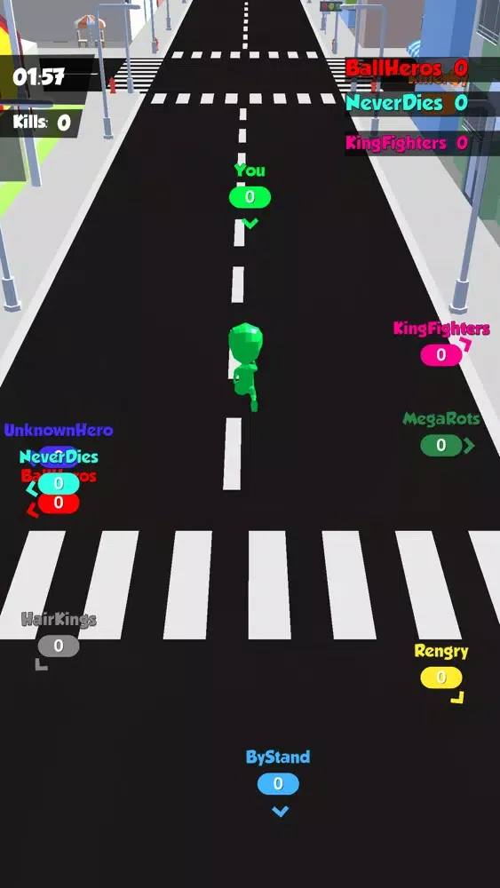 Capturas de pantalla de Crowded City Chase