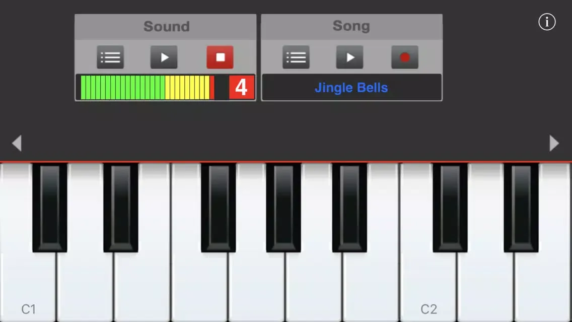 Tangkapan layar Pocket Voice Pro - Talking Piano
