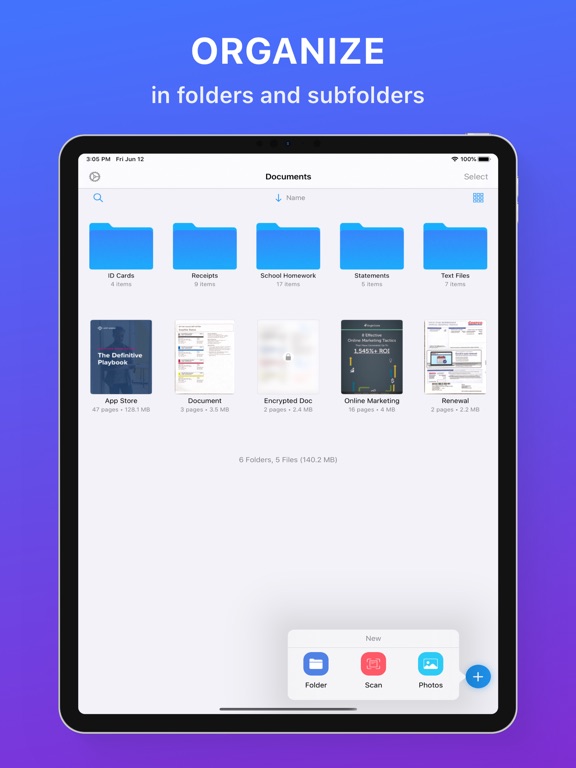 Zen Scanner App: Sign PDF, Doc iPad  Screenshots