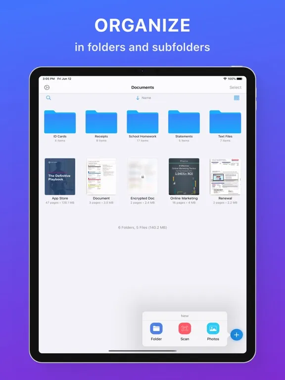 Zen Scanner App: Sign PDF, Doc iPad  スクリーンショット