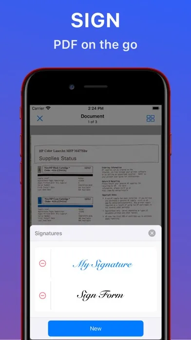 Zen Scanner App: Sign PDF, Doc スクリーンショット