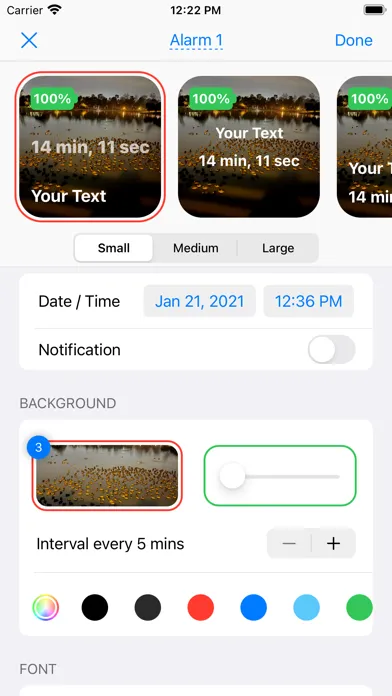 Captures d'écran de Widgetify: Home Screen Widgets