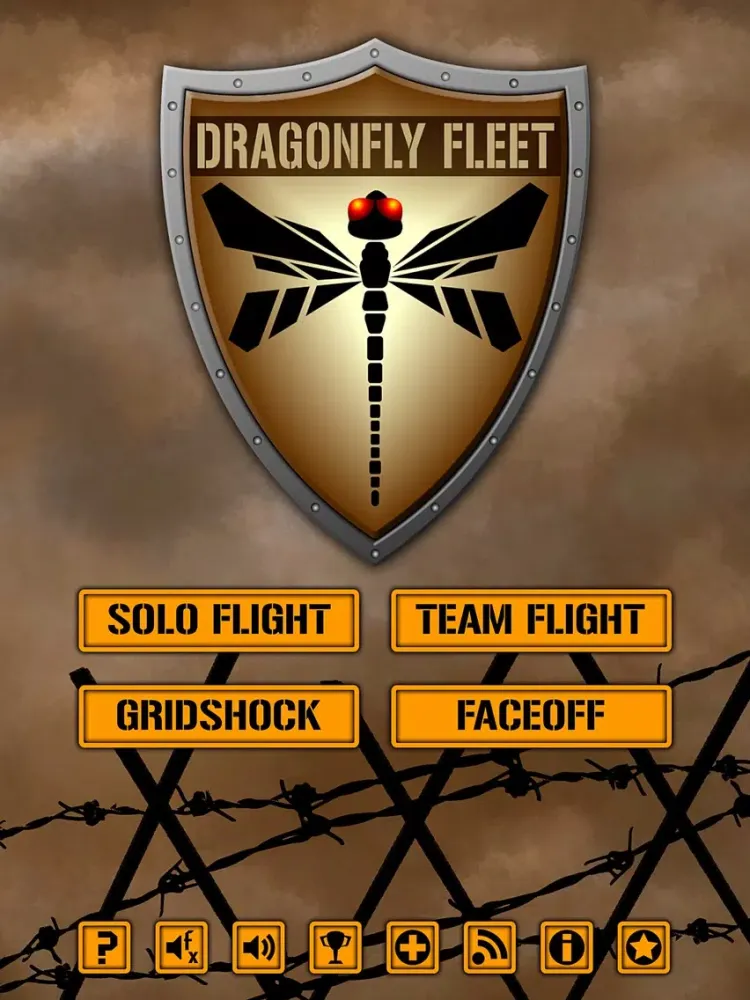 Capturas de tela do Dragonfly Fleet iPad 