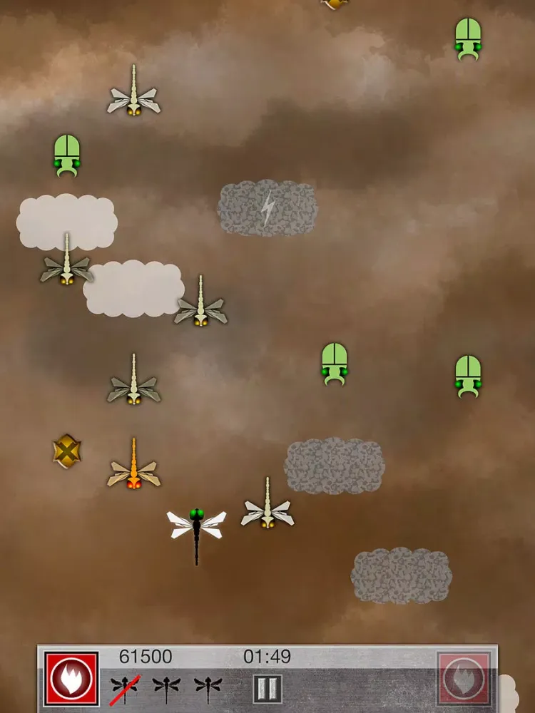 Capturas de tela do Dragonfly Fleet iPad 