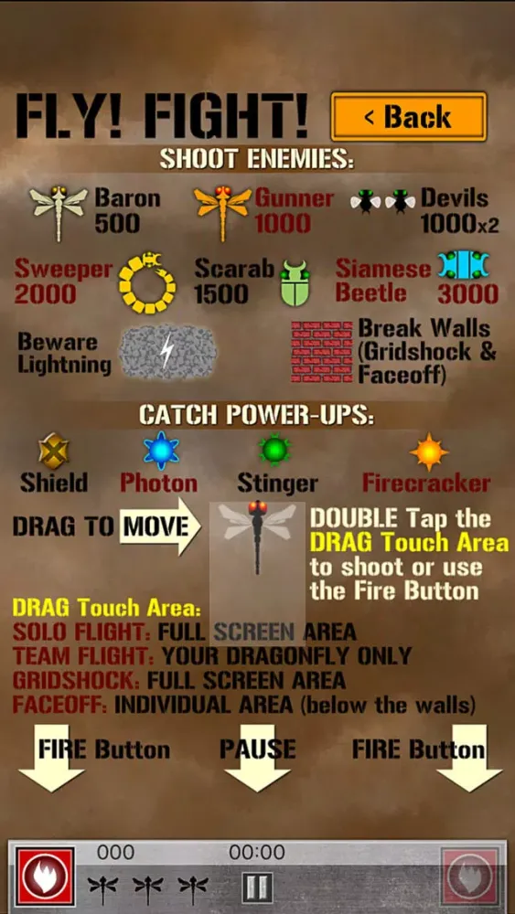 Capturas de tela do Dragonfly Fleet