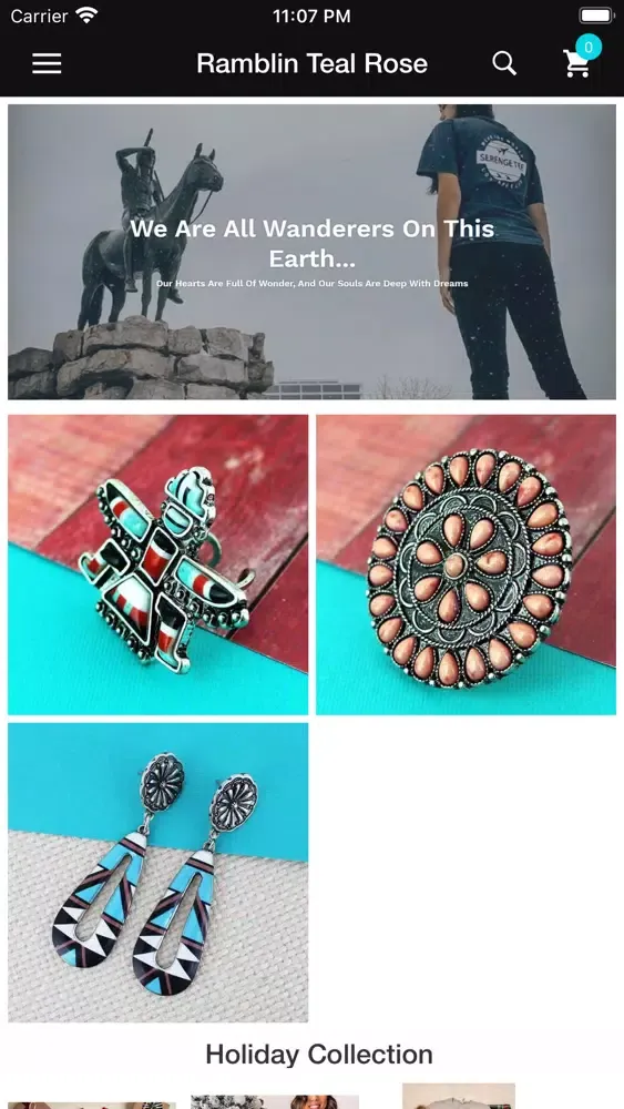 Ramblin Teal Rose Screenshots