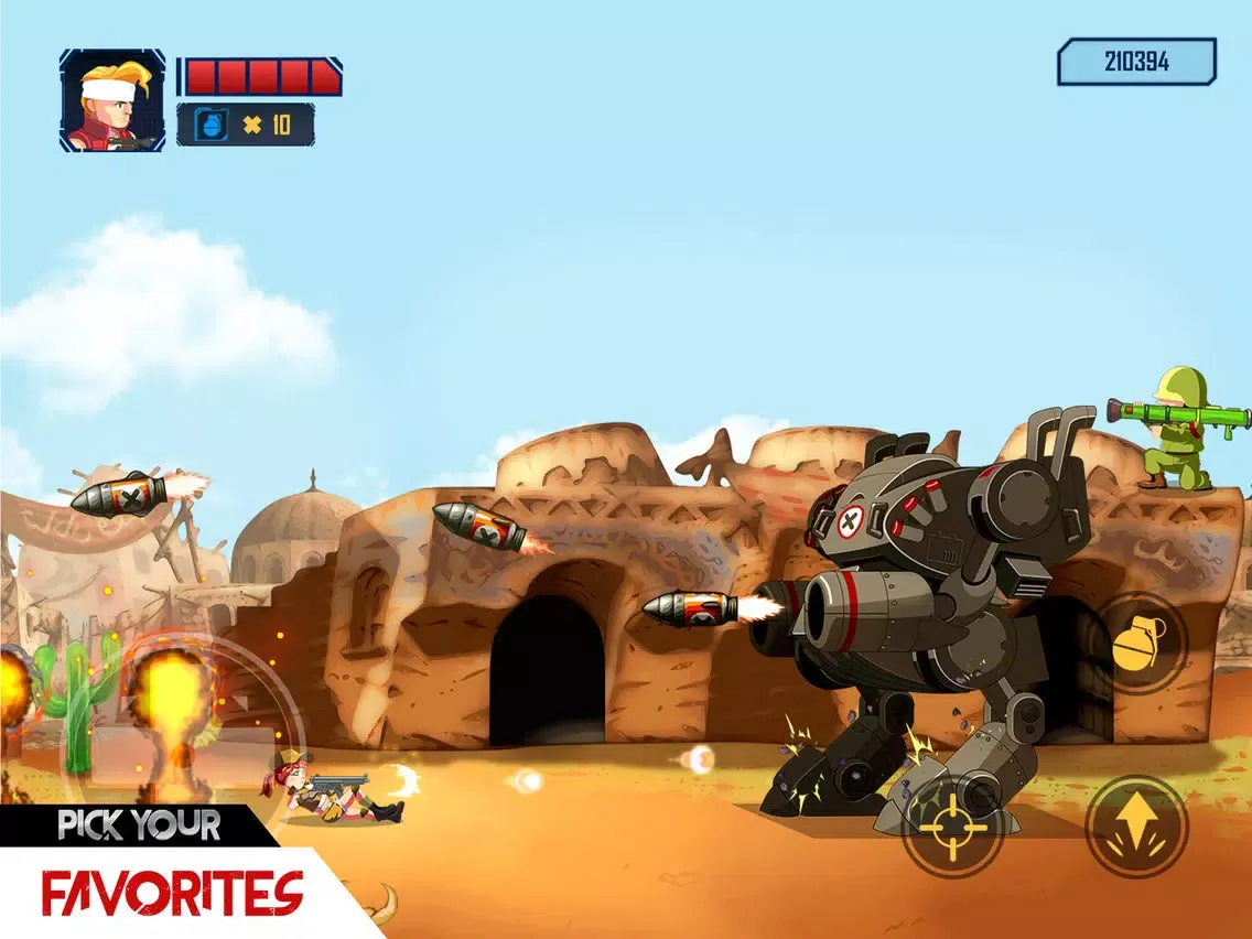 Metal Rambo - Terroist Hunter iPad 應用截圖