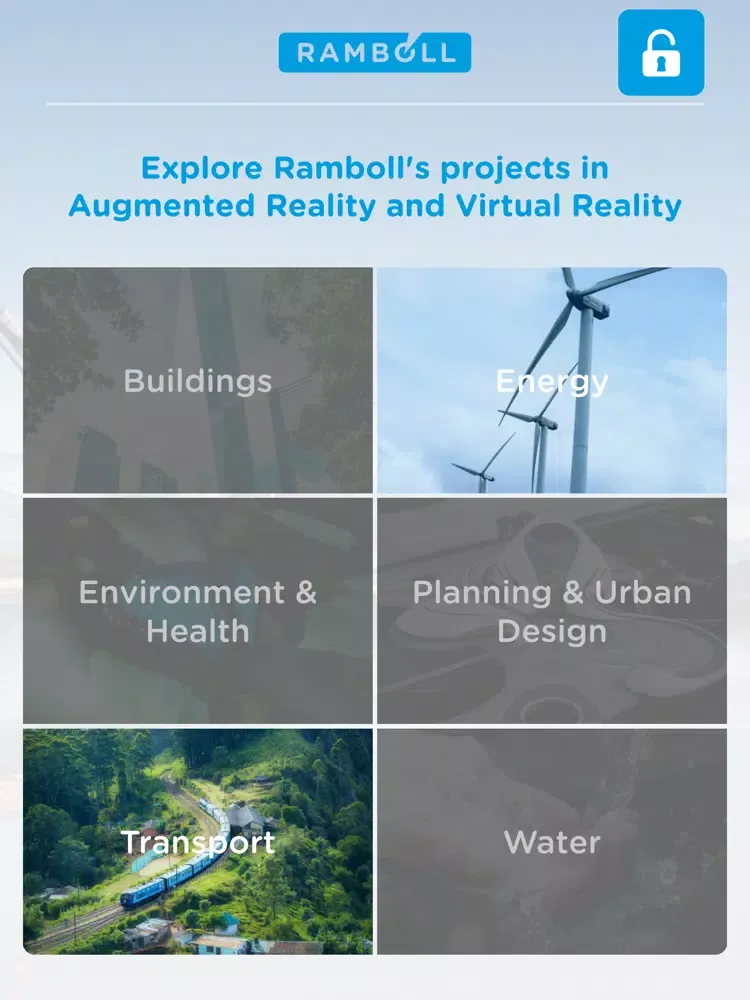 Скриншоты Ramboll Projects iPad 