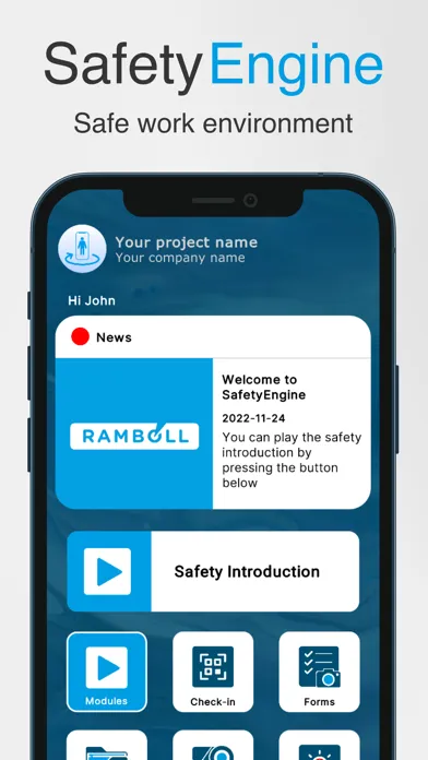 ภาพหน้าจอของ SafetyEngine
