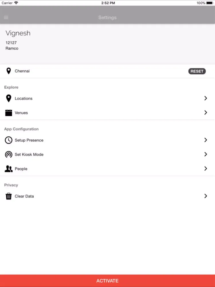 empsense iPad  Ekran Görüntüleri