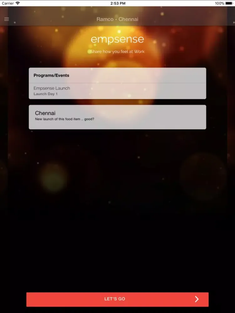 empsense iPad  Ekran Görüntüleri