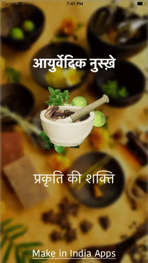 Ayurvedic Nuskhe Hindi स्क्रीनशॉट