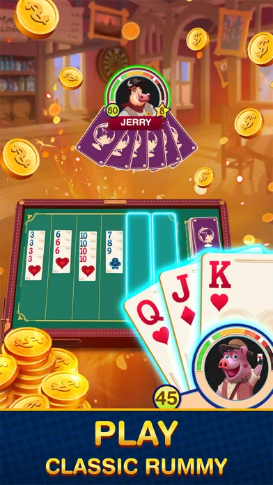 Rummy Tales: Online Card Games スクリーンショット