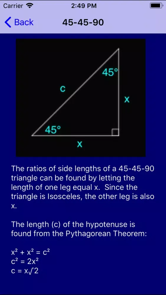 Capturas de pantalla de Trig Pro