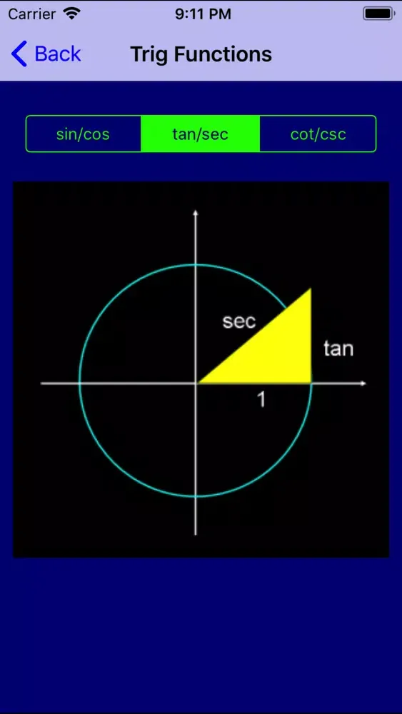 Capturas de pantalla de Trig Pro