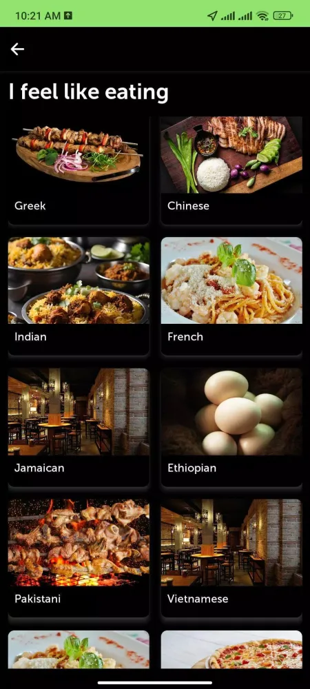 yalla delivery app Screenshots