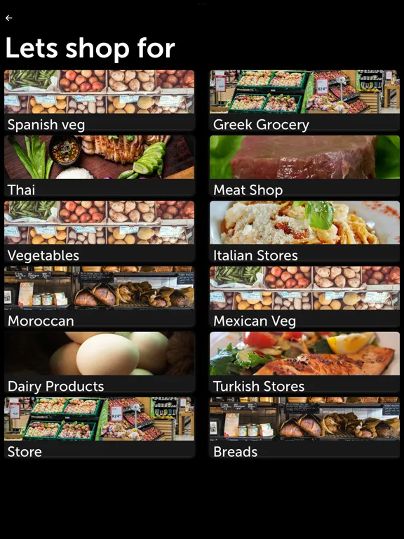 ภาพหน้าจอของ yalla delivery app iPad 