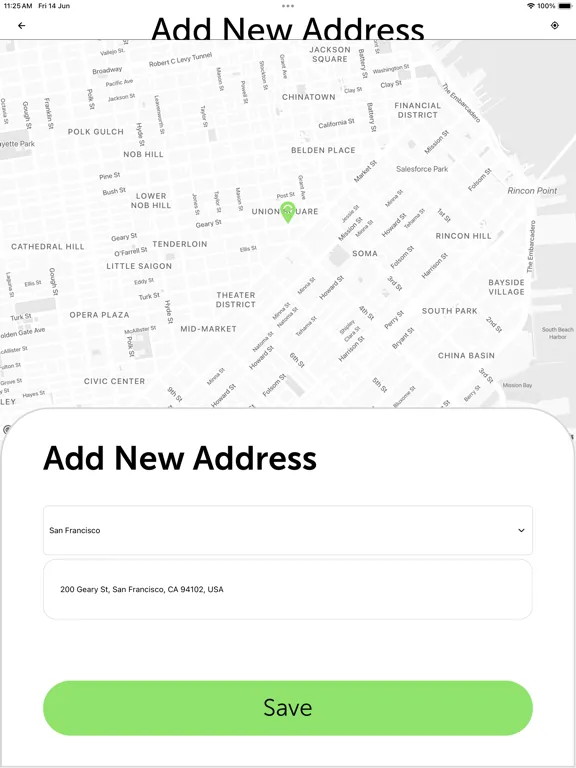 ภาพหน้าจอของ yalla delivery app iPad 