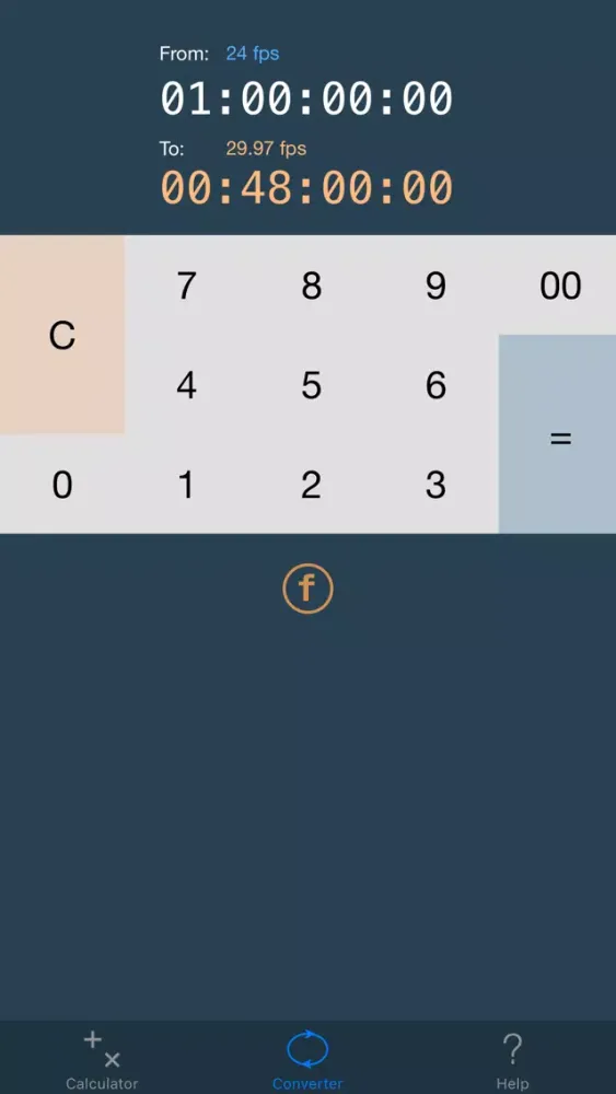 Capturas de pantalla de TimeCode Calculator+