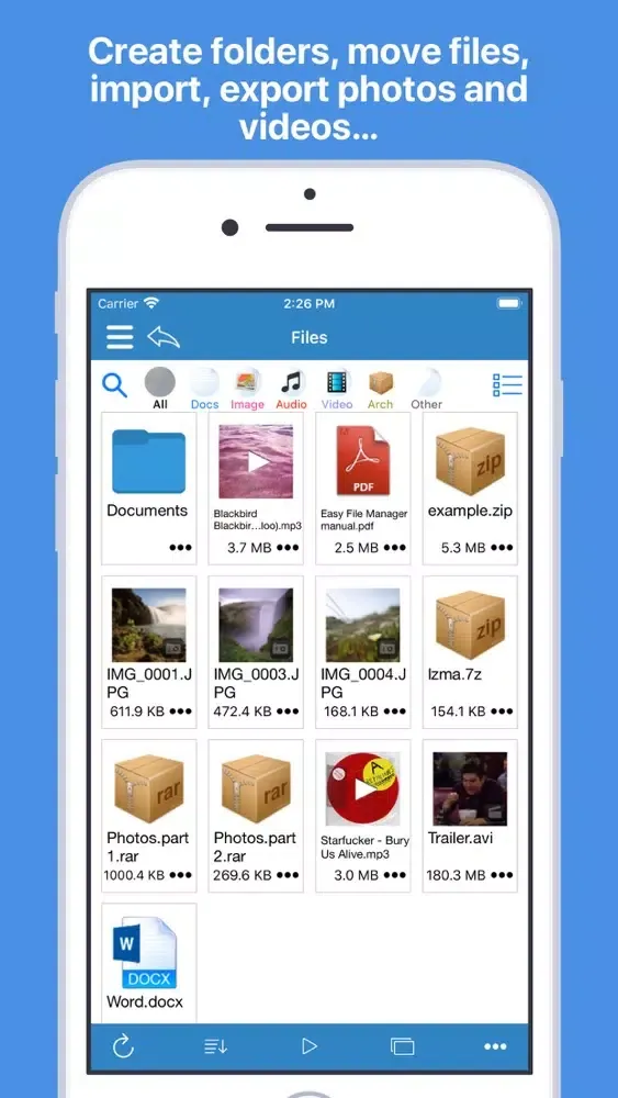 Total File Manager スクリーンショット