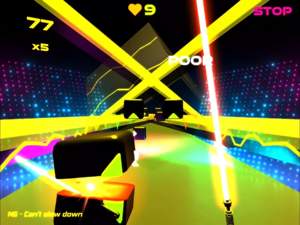 MUSIC BLADER BEAT 3D SABER iPad  स्क्रीनशॉट