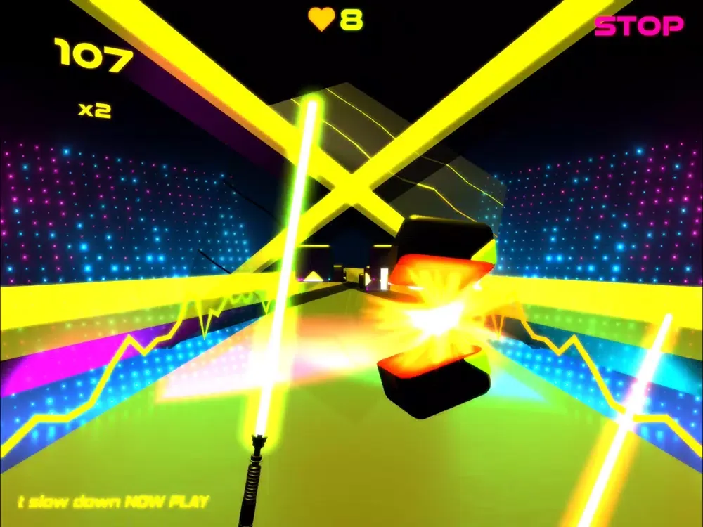 MUSIC BLADER BEAT 3D SABER iPad  स्क्रीनशॉट