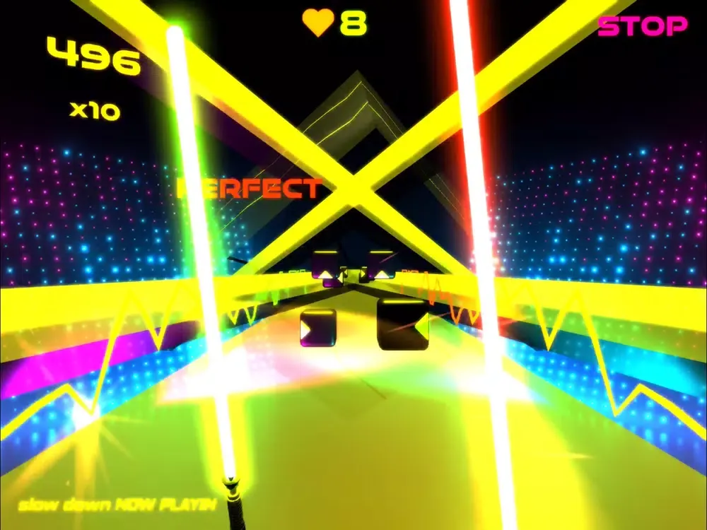 MUSIC BLADER BEAT 3D SABER iPad  स्क्रीनशॉट