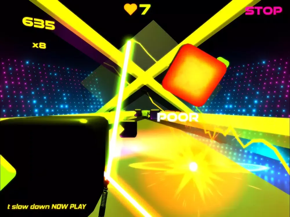MUSIC BLADER BEAT 3D SABER iPad  स्क्रीनशॉट