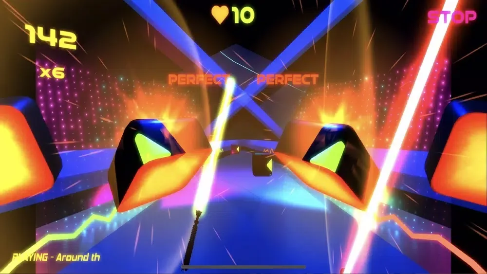 MUSIC BLADER BEAT 3D SABER स्क्रीनशॉट