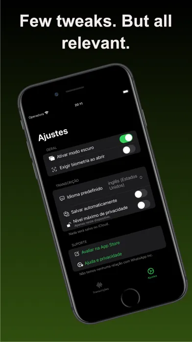 Screenshot di ZapVox: Audio Chat To Text