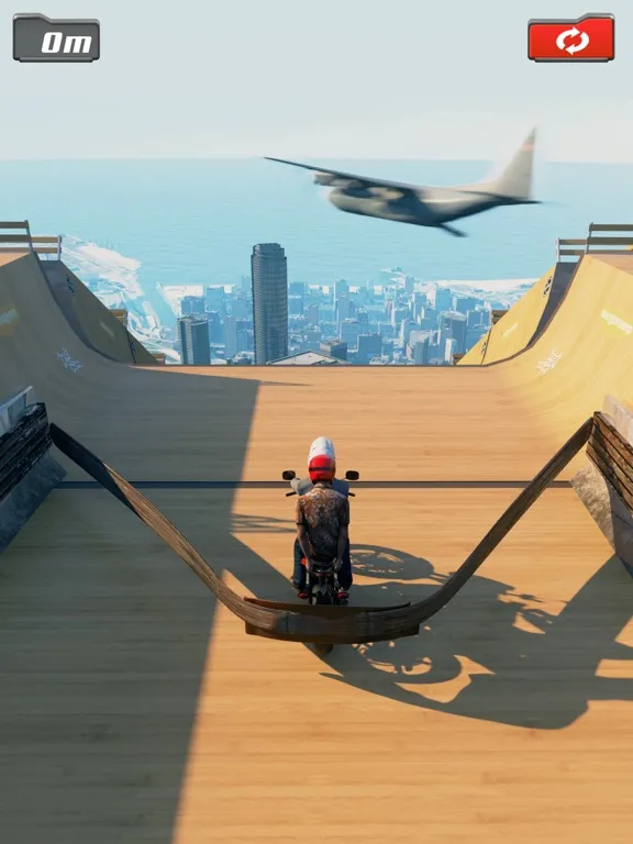 Capturas de tela do Ramp Bike Jumping iPad 