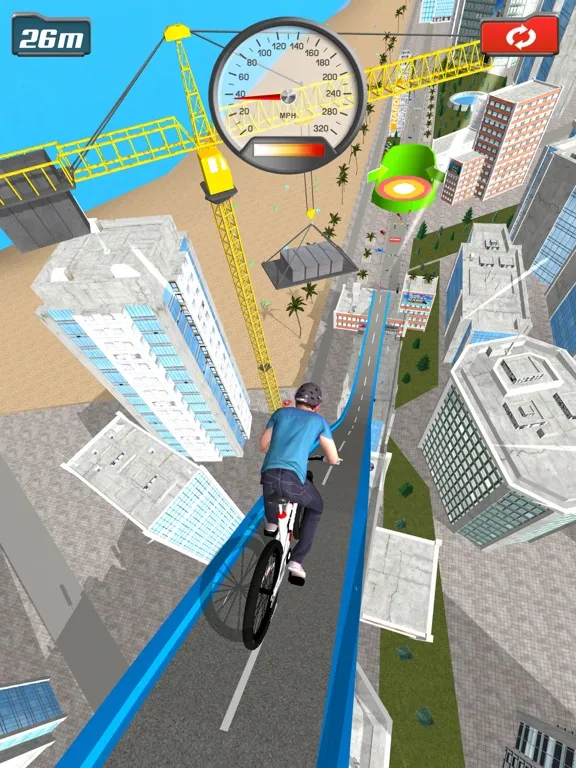Capturas de tela do Ramp Bike Jumping iPad 