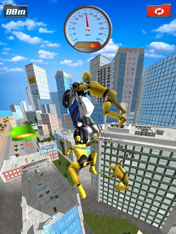 Capturas de tela do Ramp Bike Jumping iPad 