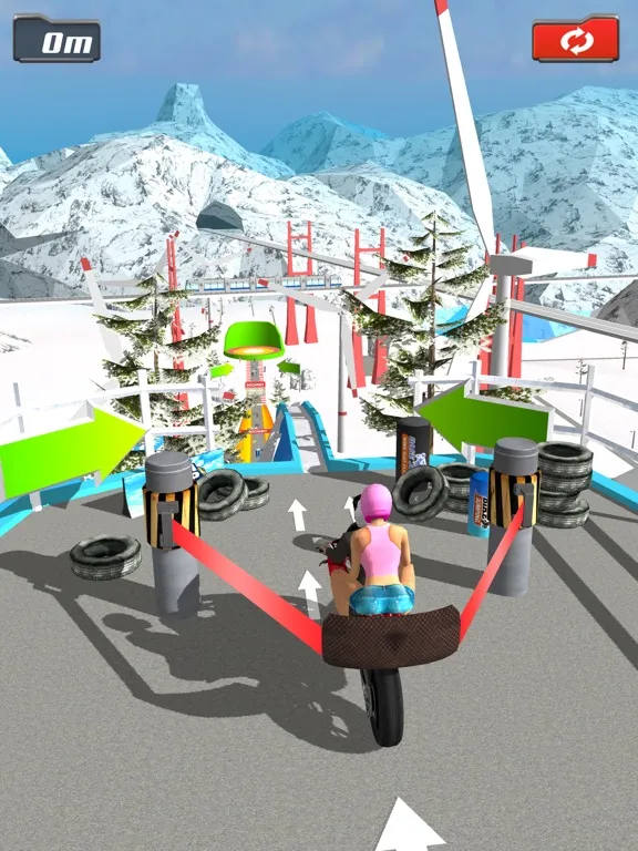 Capturas de tela do Ramp Bike Jumping iPad 