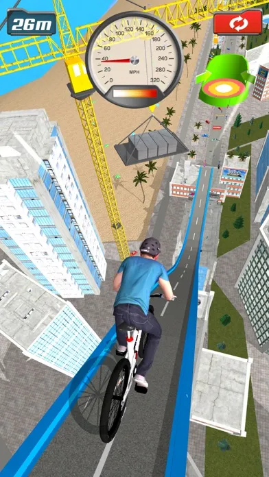 Capturas de tela do Ramp Bike Jumping