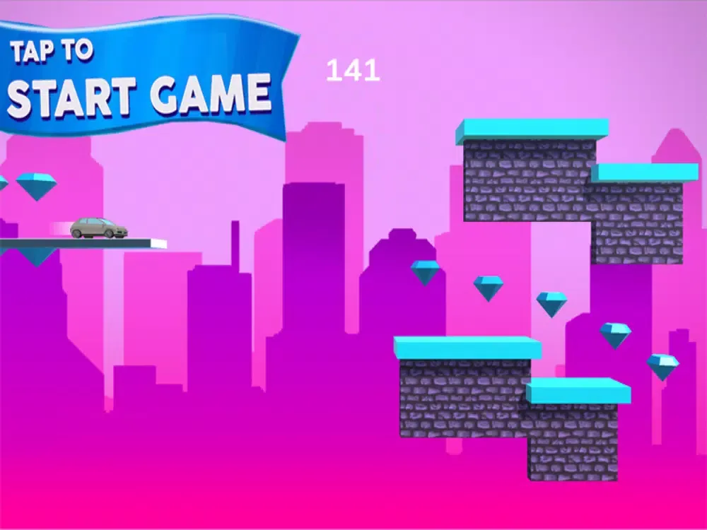 Ramp Car Jump Lucky Goal iPad  スクリーンショット