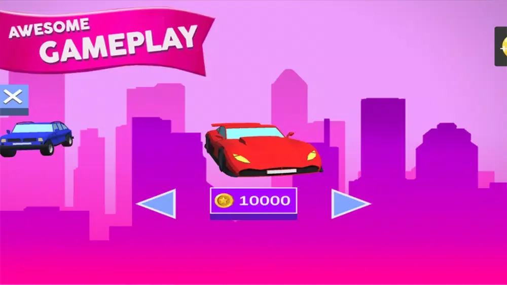 Ramp Car Jump Lucky Goal スクリーンショット