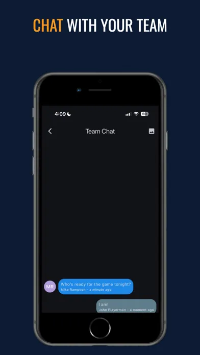 RAMP Team App Screenshots