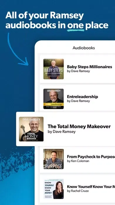 ภาพหน้าจอของ Ramsey Audiobooks