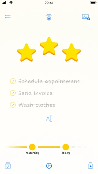 Todo List Gamified. Star Tasks स्क्रीनशॉट