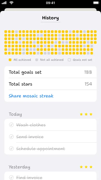 Todo List Gamified. Star Tasks स्क्रीनशॉट