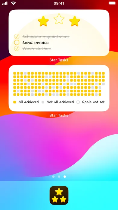Todo List Gamified. Star Tasks स्क्रीनशॉट