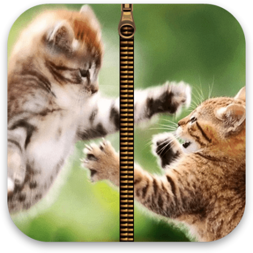 Écran Cat Zipper verrouillage