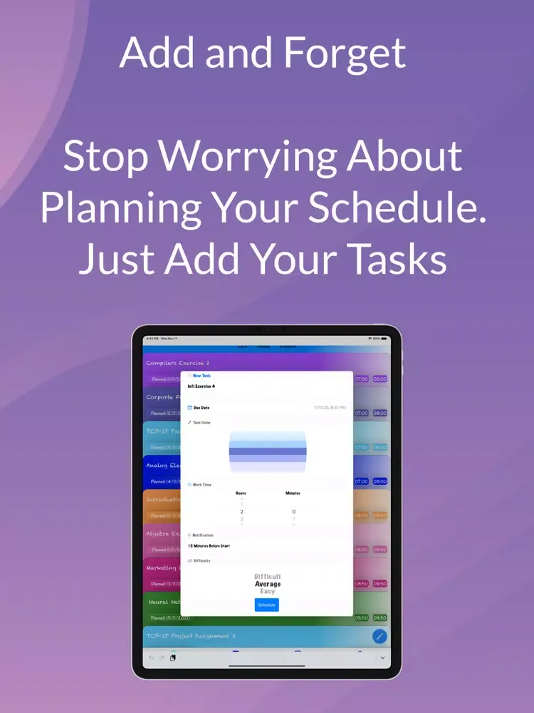 Screenshot di Auto Task: Automatic Scheduler iPad 