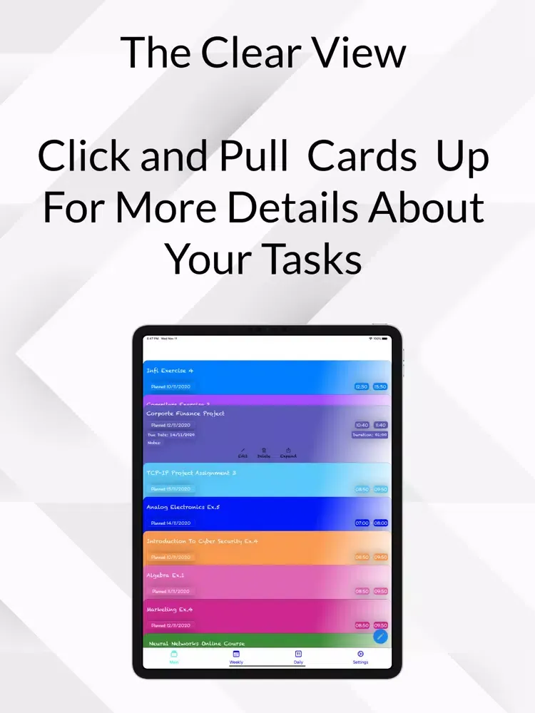Screenshot di Auto Task: Automatic Scheduler iPad 
