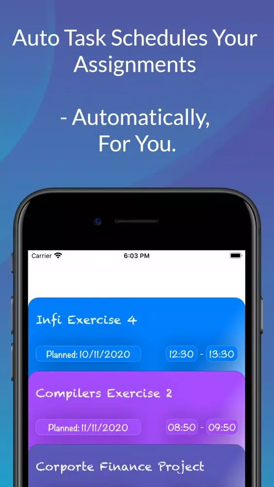 Screenshot di Auto Task: Automatic Scheduler